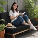 idee-home Outdoor Bench Cushion Waterproof, 48 X 18 Inch