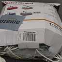 Homemate Electric Heated Blanket Queen Size - 84"x90" Heating Blanket Queen Size Dual Control 1/2/4/6/8 Hours Auto-Off 10 Heat Level Over-Heat Protection Soft Flannel Sherpa ETL Certification