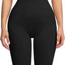Women Open Bust Bodysuit Seamless Tummy Control Full Body Shaper Shapewear Capri Butt Lifter Thigh Slimmer, Size S