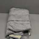 Timeles Velvet Recliner Chair Cover, 100% Waterproof Recliner Covers That Stay in Place with Pocket for Pets & Dogs (Medium: 23",Light Gray)