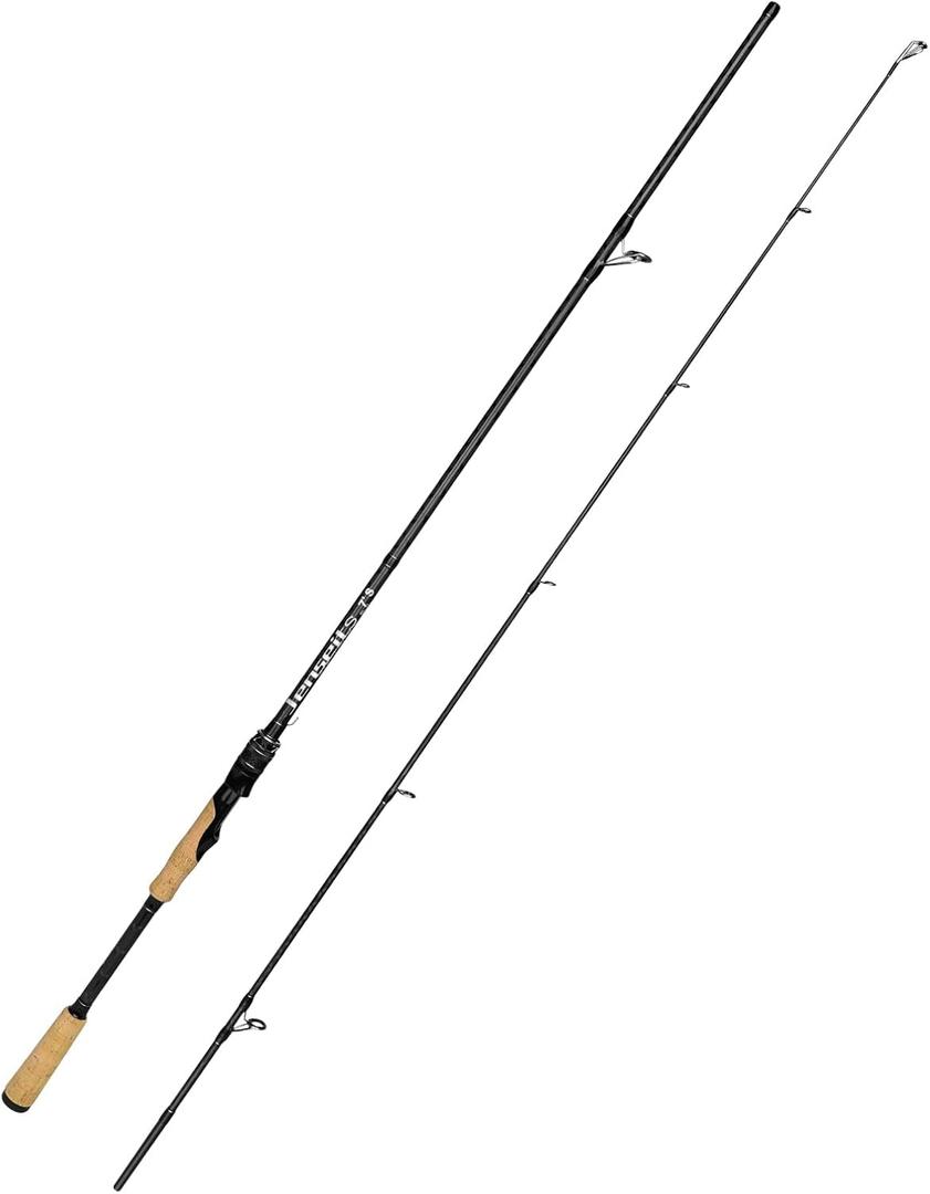 Jenseits 7Ft Spinning Fishing Rod, 2-Piece MH Fast Action Bass Rod