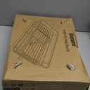 Space-Saving 3-Piece Dish Drainer Rack Set with Cutlery Holder - Maximize Countertop Space, Black