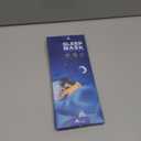 Mavogel Cotton Sleep Eye Mask - Updated Design Light Blocking with Adjustable Nose Bridge, Soft and Comfortable Night Eye Mask for Men Women, Eye Blinder for Shift Work, Includes Travel Pouch, Black