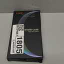 TORRAS Magnetic & Stand for Google Pixel 9 Pro Case/Pixel 9 Case, Fit for MagSafe, 12FT MilGrade Drop Protection, Slim Fit for Google Pixel 9/9 Pro Phone Case with Builtin Kickstand, Black