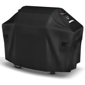 Ultimate Durable 60 Inch Grill Cover for Outdoor Grill,Heavy Duty Waterproof Rip-Proof BBQ Cover,Fade Resistant Gas Grill Cover with Straps,3-4 Burner Barbecue Cover for Weber Char-Broil Nexgrill,etc