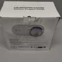 Electric Ear Wax Removal Kit - Water Powered Ear Irrigation System with Sewage Collection, 4 Clean Modes, Safe & Effective, 3 Ear Tips for Adults (White)