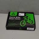 Zacro Bike Seat Cushion - Gel Padded Bike Seat Cover for Men Women Comfort, Extra Soft Exercise Bicycle Seat Compatible with Peloton, Outdoor & Indoor Bike Saddles (Black)