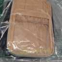 OCHEAL Makeup Bag, Portable Cosmetic Bag, Large Capacity Travel Makeup Case Organizer, Black For Women Toiletry Bag for Girls Traveling With Handle and Divider