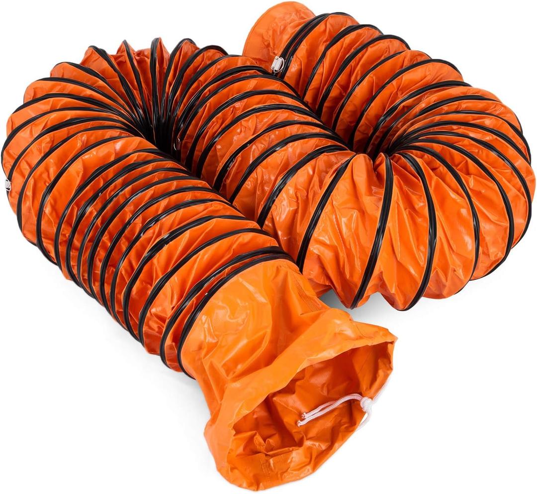 Vevor 32ft Duct Hosing PVC Flexible Ducting Hose for 12inch Utility Blower Ventilation Fan Exhaust Fan : Industrial & Scientific
