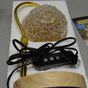 Hisummer Candle Warmer Lamp with Timer, Dimmable Candle Lamp Warmer with 312 K9 Crystals Adjustable Height Electric Candle Warmer for Women Gifts, Wax Warmer Lamp with 2 Bulbs for Jar Candles (Gold)