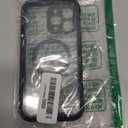 Miracase Magnetic for iPhone 16 Pro Max Case 6.9'' [Compatible with MagSafe] Full-Body Phone case with Built-in Glass Screen Protector& Camera Protector,Drop Proof 16 Pro Max Cover,Black