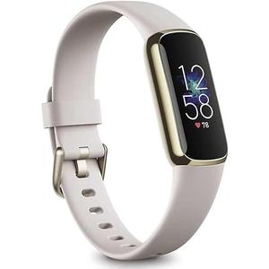 Fitbit Luxe Soft Gold Stainless Steel Case & Lunar White Band