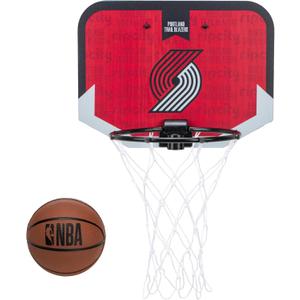 Franklin Sports NBA Team Over The Door Basketball Hoop - Kids Indoor Mini Basketball Hoop with Basketball - NBA Fan Shop Mini Hoop for Bedroom & Office