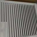 16"x22" Gable Vent Aluminum Alloy Durable Vent for Attic & Garage, Integrated Metal Screen Keeps Out Critters, Anti-Condensation, Opening 14"x20" White Paintable