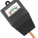 Soil Moisture Meter,Plant Hygrometer Moisture Sensor Plant Water Monitor for Potted Plants,Garden,Farm, Lawn(No Battery Needed)-Black