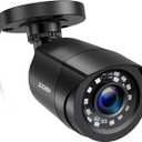 ZOSI 2.0MP 1080p 1920TVL Outdoor Indoor Security Camera,Hybrid 4-in-1 TVI/CVI/AHD/CVBS CCTV Camera,80ft IR Night Vision Weatherproof For 960H,720P,1080P,5MP,4K analog Home Surveillance DVR System