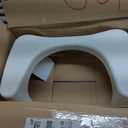 Squatty Potty Simple Curve Bathroom Toilet Stool 7" White