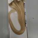 Hairro 6PCS 6 Clips In Short Hair Extensions Remy Real Human Hair Clip Ins Mini Clip On Hairpin Hairpieces For Women 36g 14 Inch #18RP613R