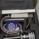 Onader Bathroom Sink Faucet for 1 or 3 Hole, Brushed Nickel Single Handle Waterfall Bathroom Faucet for Vessel Vanity Sink, Pop Up Drain and Water Hoses Included