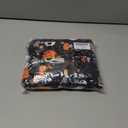 VNVNE Matching Halloween Onesie Pajamas for Family/Couples/Women/Men, Skeleton Holiday One Piece Adults Pjs Sleepwear (6-8 Years, Black Skull)