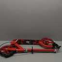 FREEDARE Kick Scooter for Kids & Adults Ages 8+, Foldable Teen Scooter with 2 Big 8-inch Wheels and 4-Level Adjustable Handlebar, Max Load 220 LBS (White)