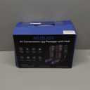 Air Compression Leg Massager with Heat : MUSUGY Sequential Foot and Calf Massager for Circulation and Pain Relief, with 9 Intensity, 6 Modes, 3 Heat - for Mom, Dad, Standing Jobs & Daily Relaxation