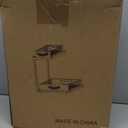 ClearSpace Under Sink Organizer, Pull Out Cabinet Organizer, 2 Pack - 2 Tier Slide Out Organizers and Storage Shelf - Metal Sliding Drawer for Kitchen Bathroom Pantry Cabinet Organization Rack, Black