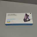 Wireless Charger for Samsung/Android, HOLYJOY Foldable 3 in 1 Fast Charging Station/Stand/Multi Charger for Samsung S25 Ultra/S24/Note 20, Travel Pad for Galaxy Watch 8/7/6/5/Active 2, For Buds(Black)