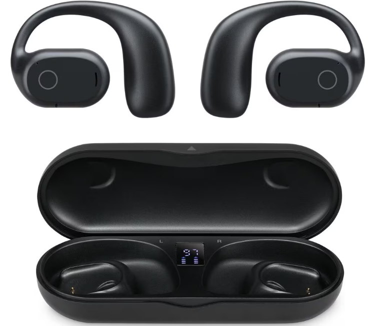 iLive Driver Clear Truly Wireless Open Ear Earbuds in Black