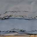 Magic Tape Stick on Curtains Blackout Curtains for Bedroom no Drillng Self Adhesive Curtain no Rod Small Window (Sky Blue, 59" W x 79" L) 2 Panels