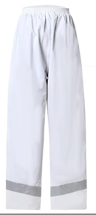 RAINFREEM, Waterproof Rain  Trouser with Reflective Srtip, Rain Gear for All-Sport Anti-storm 2 XL