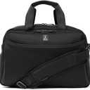 Travelpro Crew Classic Lightweight Softside Luggage, Underseat Travel Tote Bag, Men and Women, Black