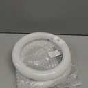 FC8T9/KB 22W Round Light Bulb, 8 Inch T9 22 Watt Circular Fluorescent Light Bulbs, Replacement Circline Fluorescent Lamp, Warm White 3000K 1400 Lumens, G10q 4 Pin Prong, 2 Pack