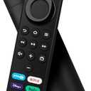 Replacement Voice Remote (2nd Gen) Fit for Fire-AMZ-Smart TVs Stick/Lite/4K/TV Cube, Smart TVs (3rd Gen), Not for Insignia-Toshiba-Pioneer Smart TV, Not for Roku, Not for Samsung