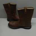 CAT Men's Revolver Pull-on Steel Toe Construction Boot (Size 11.5, Brown)