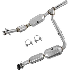 Catalytic Converter Compatible with Ford F150 F-150 2001-2004, Ford Expedition 2000 4.6L V8 Left Right Catalytic Convertor Direct-fit 645412 645413 (EPA Compliant)
