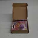 Frienda 4 Pieces Ghost Hunting Cat Ball Motion Light up Cat Balls LED Motion Activated Pet Ball Motion Light up Interactive Toys Pet Glowing Mini Running Exercise Ball Toys(Bright Color)