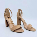 Sam Edelman Daniella Womens Sandal Size 7.5 Beige Ankle Strap Dress Shoe