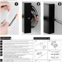 zouzai Second Generation Modern LED Bathroom Vanity Light Bar Black IP44 Over Mirror Bath Wall Fixture 5CCT Adjustable, Dual-Sided, 180 Adjustable Angle (40 inch)