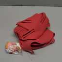 HOSDZOU 10 Pack Leather Wedding Candy Gift Bags with Handle Reusable Party Favor Boxes for Weddings, Baby Showers, Birthday, Weddings,Christmas, Halloween (Rose red, Medium)