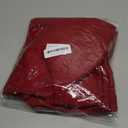 Booque Valley Throw Pillow Covers, Pack of 2 Super Soft Elegant Modern Embossed Patterned Red Cushion Covers Decorative Stretchy Pillow Cases for Sofa Bed Car Chair, 20 x 20 inch(Red)