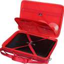 Tourmate Hard Storage Case for BOIFUN/POFOTO/YOTON 17.5" 16.9" 15.5" Portable DVD Player,PJGCWB 16.9" POFOTO 15.7" Portable EVA Box (Only Box) (Dark Red), 16.1 x 11.4 x 3.9 inches