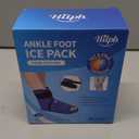 Hilph Foot Ankle Ice Pack Wrap for Plantar Fasciitis, Full Coverage Foot Gel Ice Cold Pack for Feet & Ankle & Heel Injuries, Ice Boot for Surgery Recovery, Feet Pain Relief, Achilles Tendonitis, Large