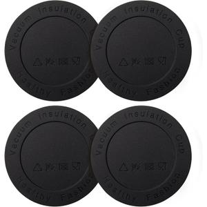 Silicone Bottom Protectors for YETI Rambler Bottle 46 oz, Protective Anti-Slip Rubber Bottom for Mugs and Other Bottles with a Bottom Diameter of 3.22" 82 mm4 Pack