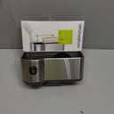 simplehuman Sink Caddy Sponge Holder, Brushed Stainless Steel