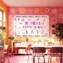 Womens History Month Bulletin Board Decorations Womens History Classroom Wall Decor Women's History Month Door Decoration Banner Backdrop March 8th Decorations for School International Women's Day