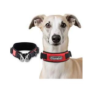 AnccoPlus Comfort Walking Dog Collar Size S Color Red