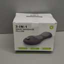 Smooth Triple Fusion 3in1 Back Massager Lumbar Pillow with Heat, Vibration & Traction Back Massager for Pain Relief DeepTissue.Relaxation Device for Home,Office,Car.Gift Idea Corded