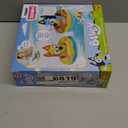 TOMY Toomies Splash & Float Bingo and Bluey Water Toys - 2-in-1 Toddler Bath & Pool Play Set with Pour Cups & Water Wheels - Ages 18 Months+