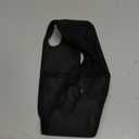 Reusable V Line Lifting Mask with Chin Strap, V Shaped Face Mask for Sagging, Jaw Exerciser (Black)